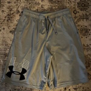 Under Armour Boys Gray Shorts